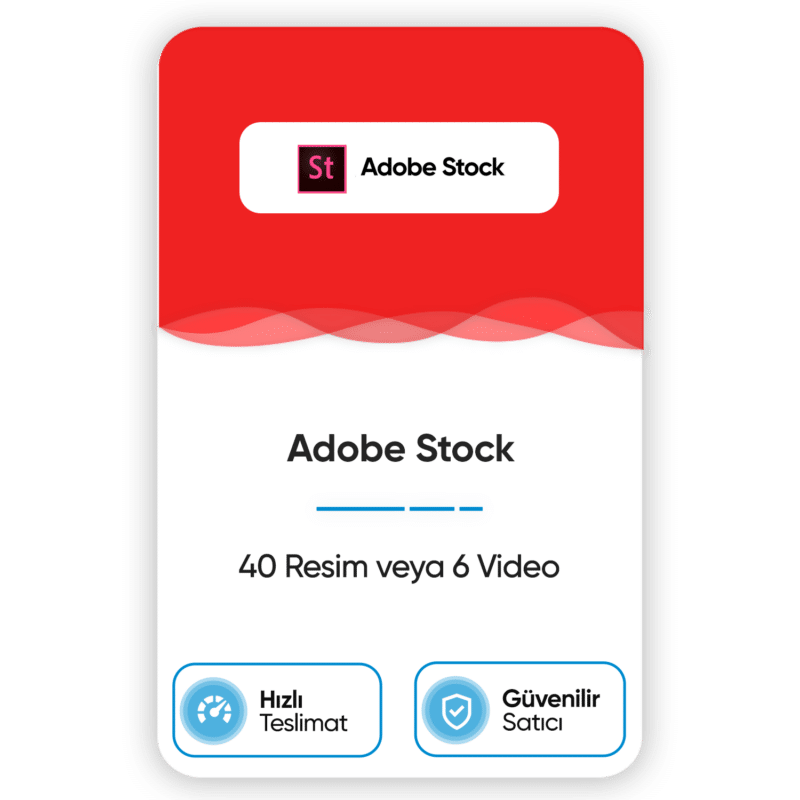 adobe stock 40 resim veya 6 video